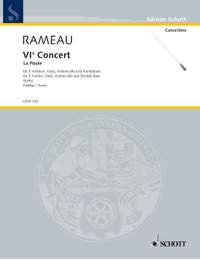 Rameau, Jean-Philippe: VI. Concert