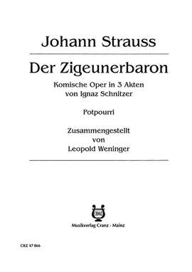 Strauß (Son), Johann: Der Zigeunerbaron