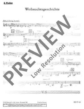 Hessenberg, K: Weihnachtsgeschichte op. 54