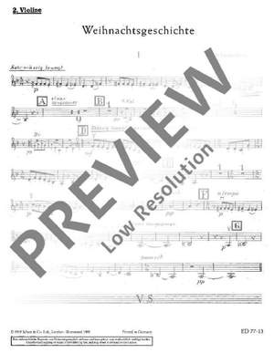 Hessenberg, K: Weihnachtsgeschichte op. 54