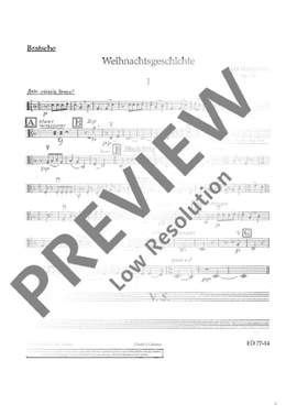 Hessenberg, K: Weihnachtsgeschichte op. 54