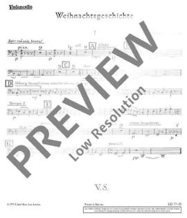 Hessenberg, K: Weihnachtsgeschichte op. 54