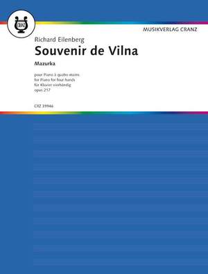 Eilenberg, Richard: Souvenir de Vilna op. 217