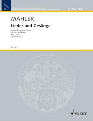 Mahler, Gustav: Lieder und Gesänge