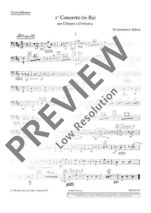 Castelnuovo-Tedesco, Mario: 1. Concerto in D op. 99