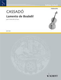 Cassadó, Gaspar: Lamento de Boabdil