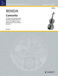 Benda, Johann: Concerto G Major