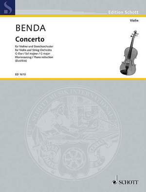 Benda, Johann: Concerto G Major