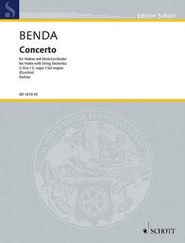 Benda, Johann: Concerto G Major