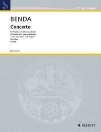 Benda, Johann: Concerto G Major