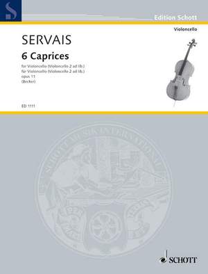 Servais, Adrien-François: Six Caprices op. 11