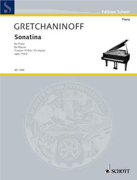 Gretchaninow, Alexandr: Sonatina op. 110