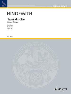 Hindemith, Paul: Dance pieces op. 19