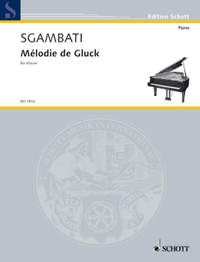 Sgambati, Giovanni: Melody of Gluck