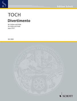 Toch, Ernst: Divertimento op. 37/2