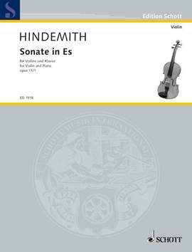 Hindemith: Violin Sonata in Eb Major op. 11/1