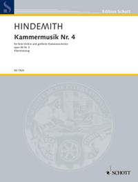 Hindemith, Paul: Chamber Music No. 4 op. 36/3