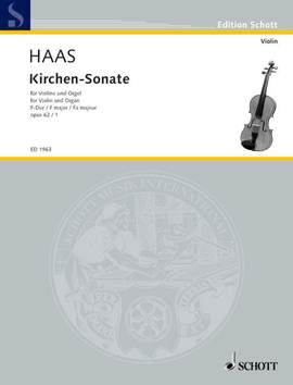 Haas, Joseph: Kirchen-Sonate F Major op. 62/1