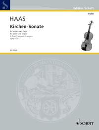 Haas, Joseph: Kirchen-Sonate F Major op. 62/1