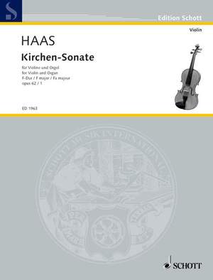 Haas, Joseph: Kirchen-Sonate F Major op. 62/1