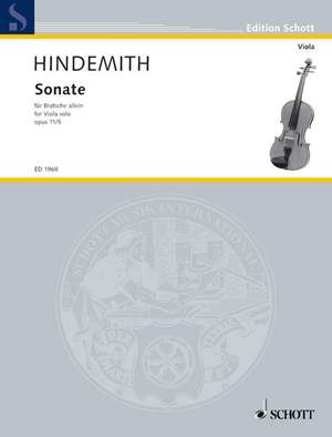 Hindemith: Viola Sonata op. 11/5