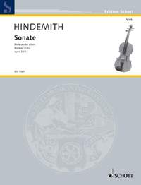 Hindemith: Viola Sonata op. 25/1
