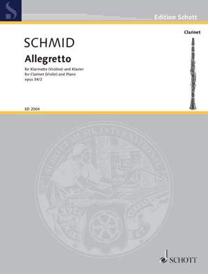 Schmid, Heinrich Kaspar: 5 Tongedichte op. 34