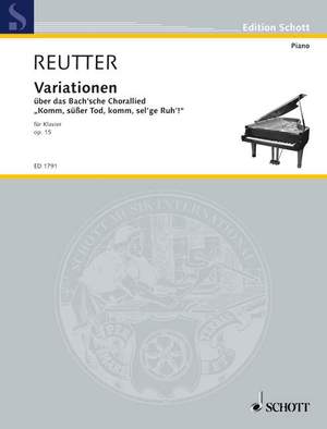 Bach, Johann Sebastian / Reutter, Hermann: Variations op. 15