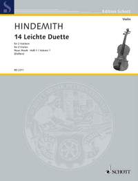 Hindemith, Paul: 14 Easy Pieces