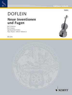 Doflein, Erich: Neue Inventionen und Fugen