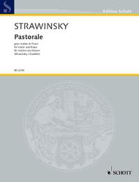 Stravinsky, Igor: Pastorale Nr. 33