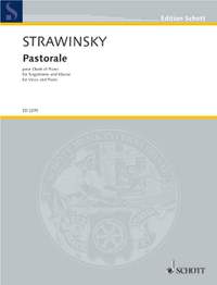 Stravinsky, Igor: Pastorale