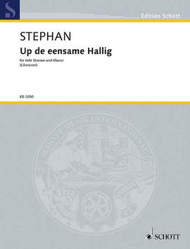 Stephan, Rudi: Up de eensome Hallig