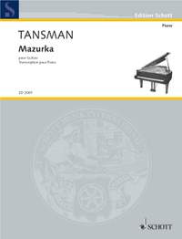 Tansman, Alexandre: Mazurka