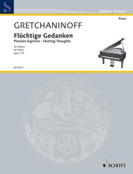Gretchaninow, Alexandr: Fleeting Thoughts op. 115