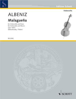 Albéniz, Isaac: Malaguena op. 165/3