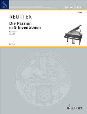 Reutter, Hermann: Die Passion in 9 Inventionen op. 25