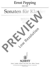 Pepping, Ernst: Sonata III