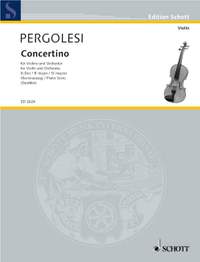 Pergolesi, Giovanni Battista: Concertino Bb Major