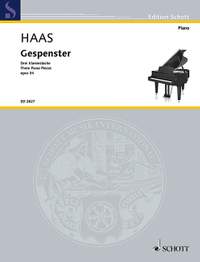 Haas, Joseph: Ghosts op. 34