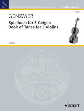 Genzmer, Harald: Book of Tunes for 2 Violins GeWV 312