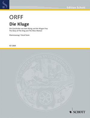 Orff, Carl: The wise woman