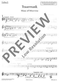 Hindemith, Paul: Trauermusik