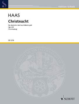 Haas, Joseph: Christnacht op. 85