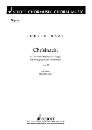 Haas, Joseph: Christnacht op. 85