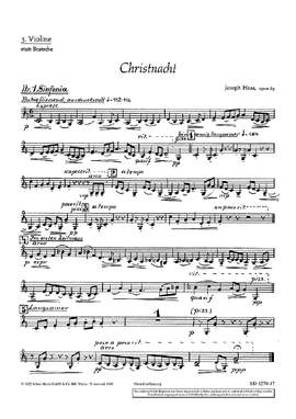 Haas, Joseph: Christnacht op. 85