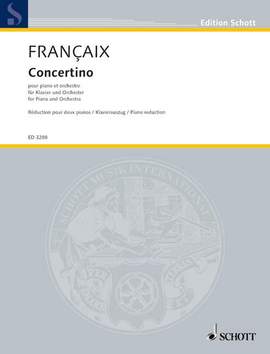 Françaix, Jean: Concertino