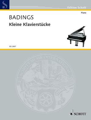 Badings, Henk: Little Piano piece