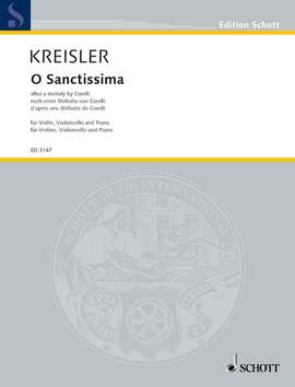 Kreisler, Fritz: O Sanctissima