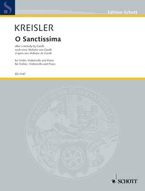 Kreisler, Fritz: O Sanctissima